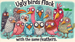 Ugly Birds Flocking together