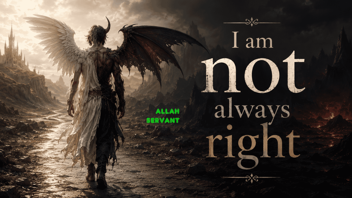 not always right